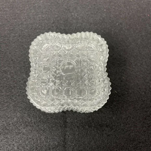 Fun Shaped Pressed Glass Trinket Box - Picture 4 of 4